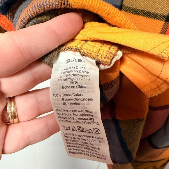 Madewell Multicolor Plaid Button Down Shirt - Picture 3 of 3